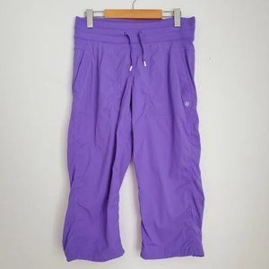 Lululemon Studio Crops - Power Purple - Size 6